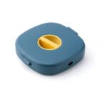 Portable Travel Organizer Case - Data Cables, Chargers, Pen Drives, and Memory Cards - Back View by Nari Haat, Indian...