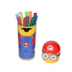 Minions Sketch Pen Set with Attractive Designed Case (Pack of 12) - Back View by Nari Haat, Indian ethnic wear, women...