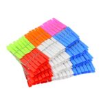 Multi Purpose Plastic Clothes Clips for Cloth Drying Clips (set of 144Pc) - Neckline Detail by Nari Haat, Indian ethn...