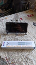 Slim Tablet Mobile Stand Adjustable Foldable Tablet Stand Scaffold (1 Pc) - Full Detail by Nari Haat, Indian ethnic w...
