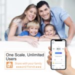 Bluetooth Digital Body Fat & Weight Scale with BMI Tracking for iOS & Android - Full Detail by Nari Haat, Indian ethn...