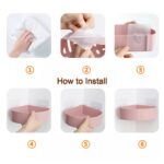 Corner Shelf Bathroom Kitchen Rack Self Adhesive Wall Mount Storage Basket - Full Detail by Nari Haat, Indian ethnic ...