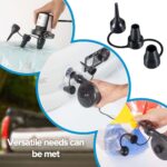 Electric Air Pump For Ball , Balloon ( 3 Nozzle ) - Back View by Nari Haat, Indian ethnic wear, women clothing, desig...