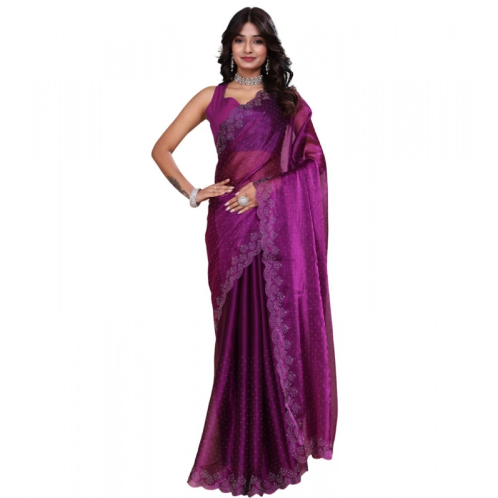 BSB178-SAZYYYmych-1-Prle-Main-1000x1000-1.webp Purple Tissue Pure Silk Embellished Bollywood Saree