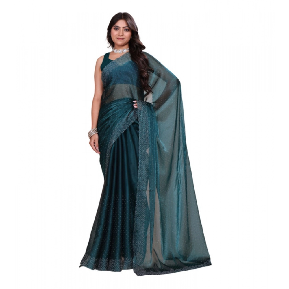 BSB178-SAZYYYmych-2-Grn-Main-1000x1000-1.webp Green Jimmy Choo Embellished Bollywood Saree