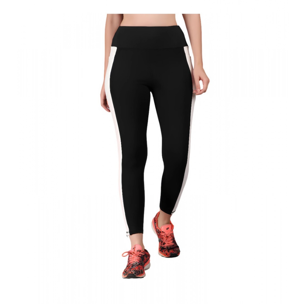 Black Polyester Tights Women