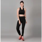 Women's Black Tights - Angle 3