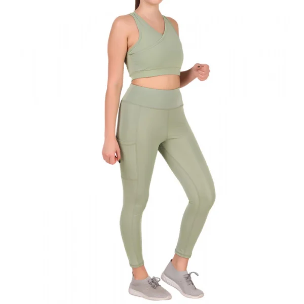 Sea Green High Waisted Tights