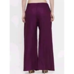 Women's Purple Palazzo - Angle 2