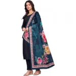 Chanderi Silk Dupatta - Angle 4
