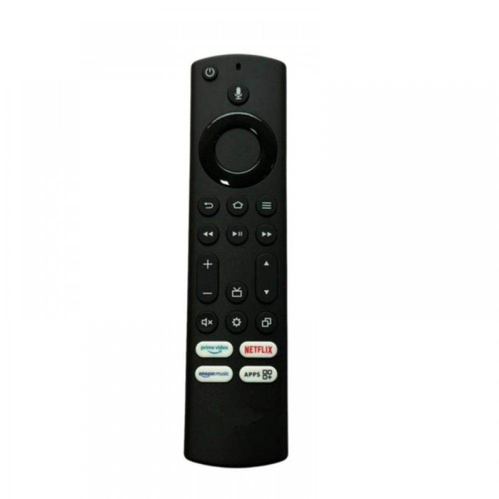 Black Onida Smart TV Remote Control with Voice
