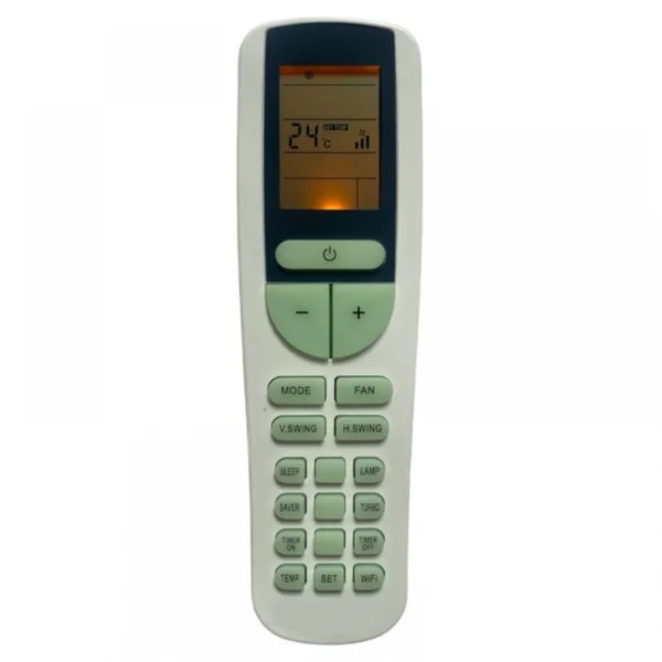 White Forbes AC remote control with backlight