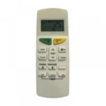 White Daikin Inverter AC remote control