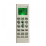 White Lloyd AC remote control with backlight