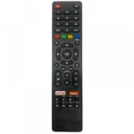 Black Sansui Smart TV remote control