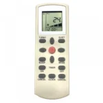 White Daikin AC remote control