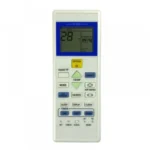 White Panasonic AC remote control
