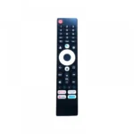 Generic black remote control for Lloyd Smart TV with voice