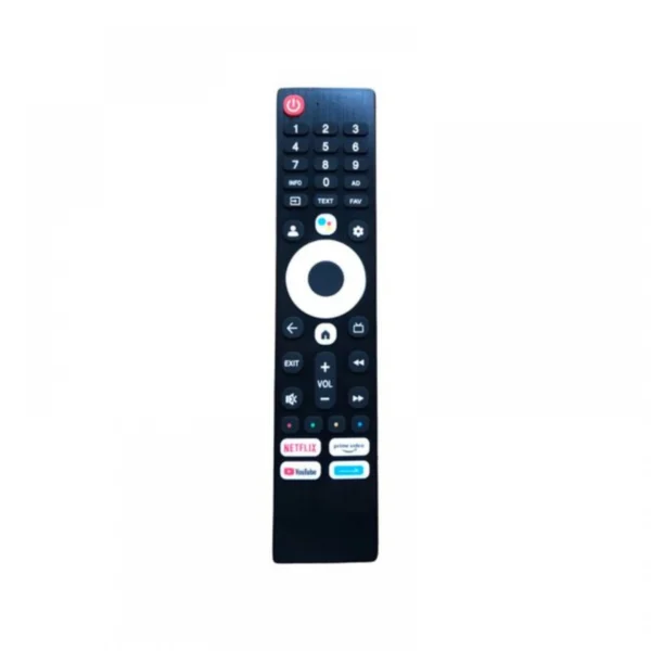 Generic black remote control for Lloyd Smart TV with voice