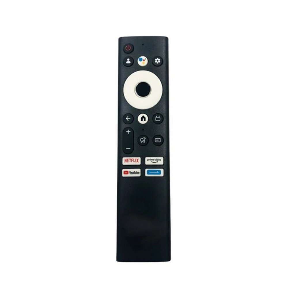 Generic black remote control for Lloyd Smart TV with app buttons