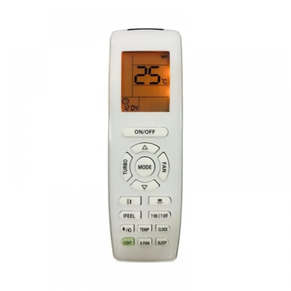 Generic white remote control for Bluestar AC with backlight