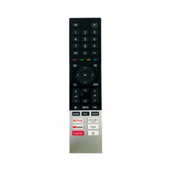 Generic black remote control for Toshiba Smart TV with voice