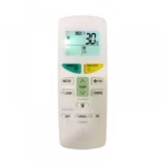 Generic white remote control for Daikin AC with backlight