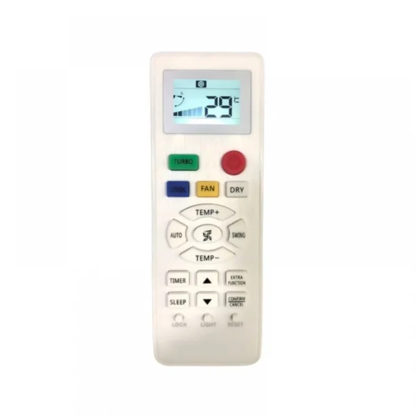 Generic white remote control for Haier AC with backlight