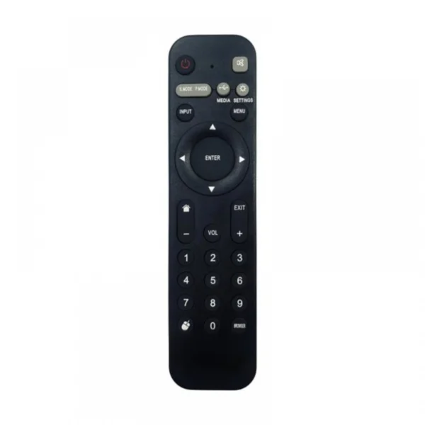 Black Kodak Smart TV Remote Control