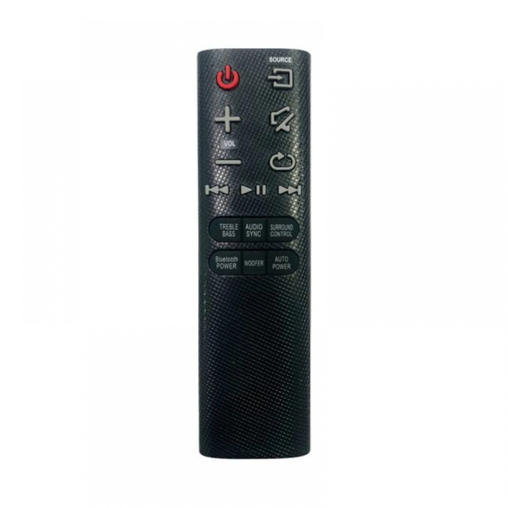 Black Samsung Sound Bar Remote Control