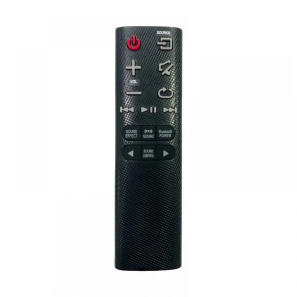 Black Samsung Sound Bar Remote Control
