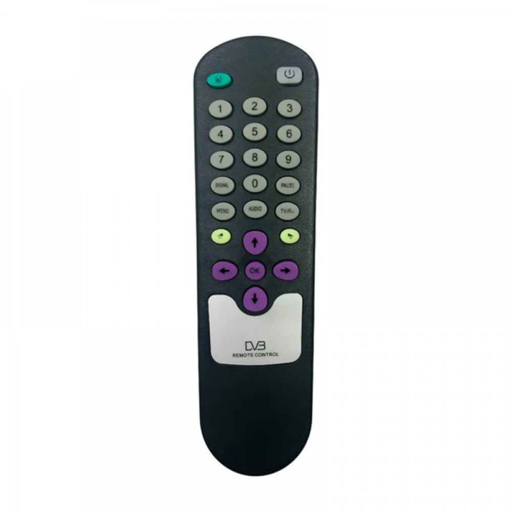 Black DVB Free Dish Set Top Box Remote Control