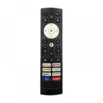 Black Hisense Smart TV Remote Control