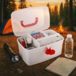 Medical Storage Box with Detachable Tray & Handle - Neckline Detail by Nari Haat, Indian ethnic wear, women clothing,...