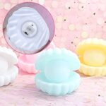 Pearl Shell Night Lamp Decorate Desk Lights For Bedroom & Home - Neckline Detail by Nari Haat, Indian ethnic wear, wo...