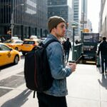 Waterproof Laptop Shoulder Bag for Men & Women - Neckline Detail by Nari Haat, Indian ethnic wear, women clothing, de...