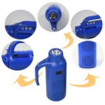 Smart Bluetooth Speaker with Torch & Night Flashlight - Fabric Detail by Nari Haat, Indian ethnic wear, women clothin...