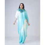 Women's Soft Crepe Silk Printed Saree with Unstitched Blouse