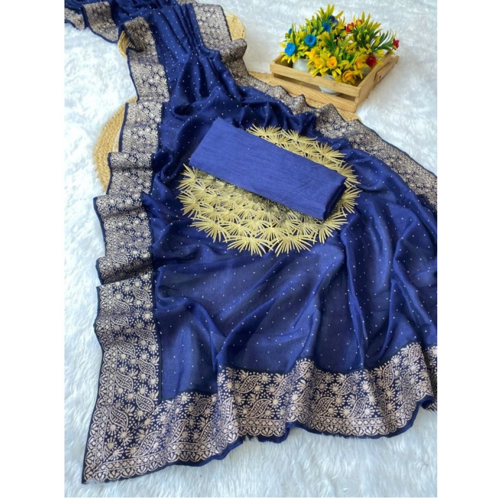 PID-62455-Generic-Women-s-Silk-Embroidred-Saree-With-Unstitched-Blouse-5-5-Mtr-Blue-1-1000x1000-1.webp Blue Silk Embroidered Saree for Women
