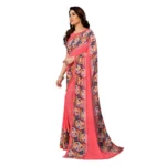 Georgette Printed Saree - Angle 4