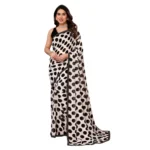 Elegant Black Georgette Saree for Women