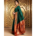 Buy Silk Blend Saree Online