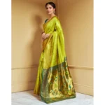 Zari Weaving Silk Saree - Angle 4