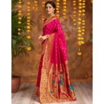 Buy Pink Silk Saree Online
