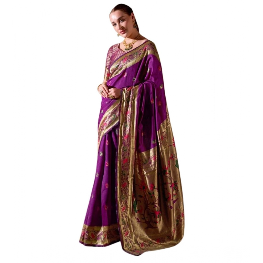 PID-62868-Generic-Women-s-Silk-Blend-Zari-Woven-Saree-With-Unstitched-Blouse-5-5-Mtr-Purple-1-1000x1000-1.webp Purple Silk Blend Zari Woven Saree with Unstitched Blouse