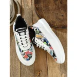 Generic Men's Casual Synthetic Lace-ups Casual Shoes (White) - Image 4