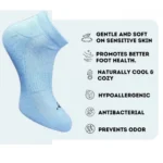 Generic 3_Pair Set Unisex Casual Cotton Printed Low Cut Socks (Multicolor) - Image 3