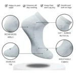 Generic 3_Pair Set Unisex Casual Cotton Printed Low Cut Socks (Multicolor) - Image 2