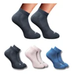 Premium multicolor printed low cut cotton socks