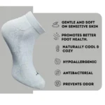 Generic 3_Pair Set Unisex Casual Cotton Printed Low Cut Socks (Multicolor) - Image 3